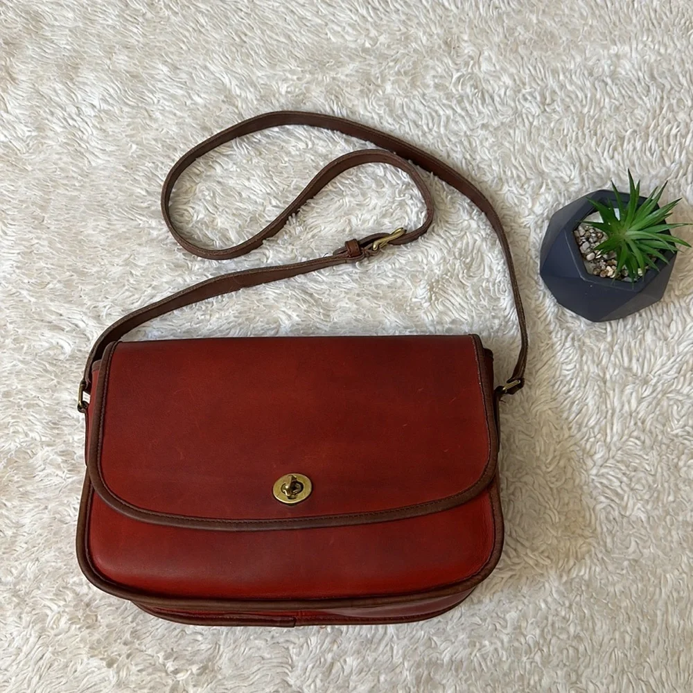 👜Vintage Coach city bag 6790